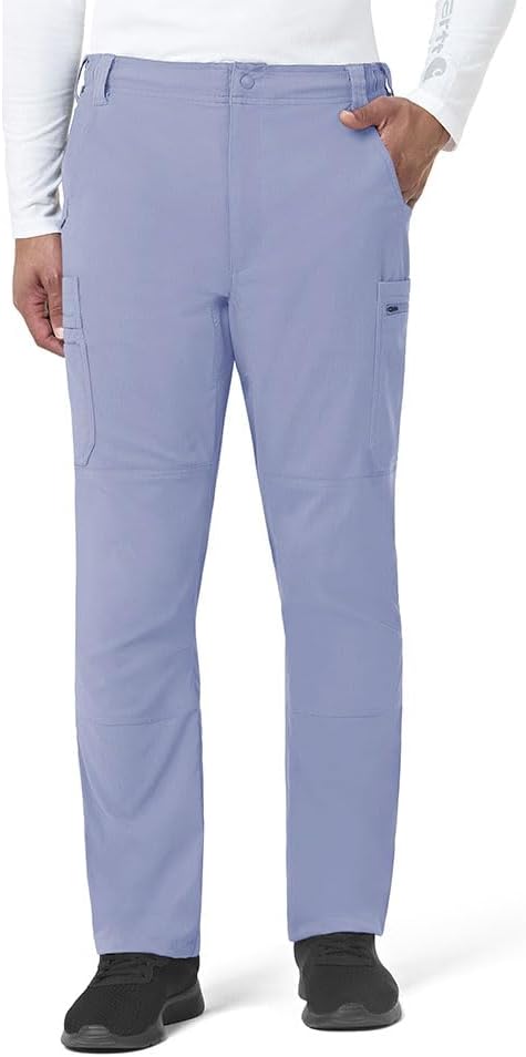 

Carhartt Scrubs C55037 мужские Rugged Flex Modern Fit прямые штаны карго, Ceil Blue