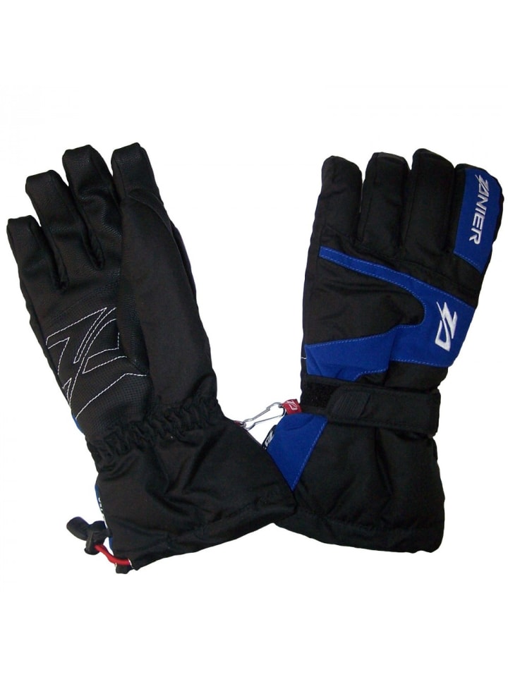 

Zanier Горнолыжные перчатки Lofer ZX, водо- и ветрозащитные, синие