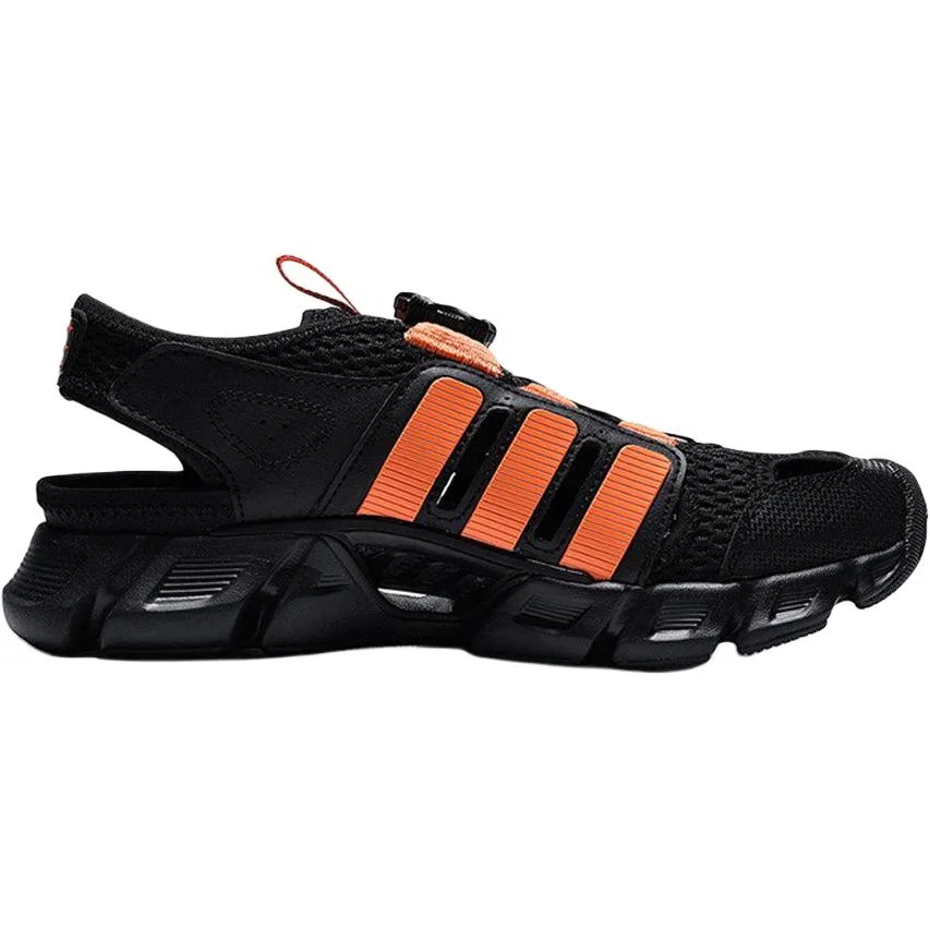 Детские сандалии Climacool Low top, черный/оранжевый Adidas, Black Orange — фото 3