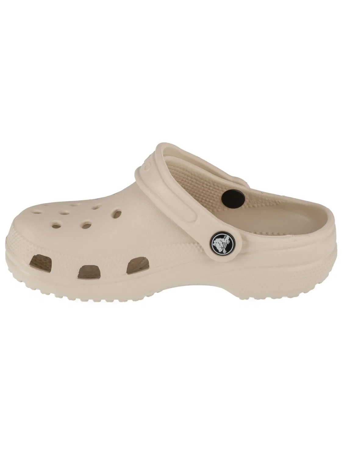 Сандалии Crocs Classic Clog Kids светло-бежевого цвета — фото 2