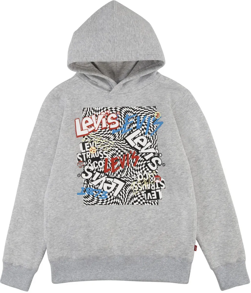 

Детская толстовка с капюшоном Levi's "LVB ILLUSION LOGO HOODIE", для МАЛЬЧИКОВ Levi'S Kids, серый