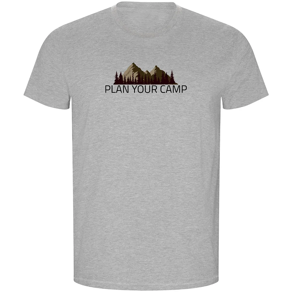 

Футболка Kruskis Plan Your Camp ECO, серый