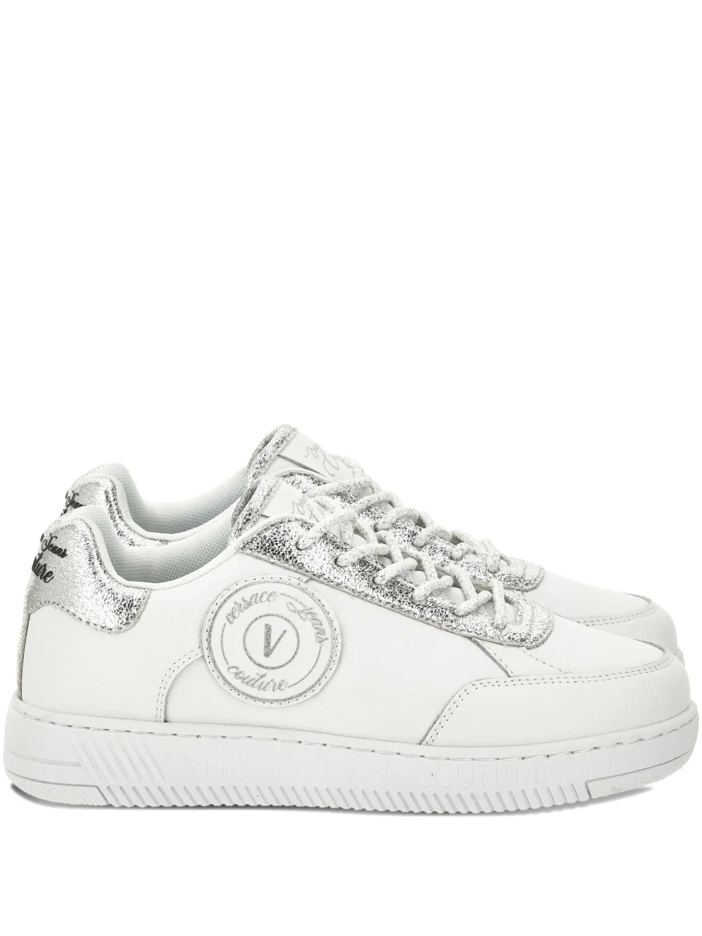 Кроссовки с логотипом Versace Jeans Couture, белый