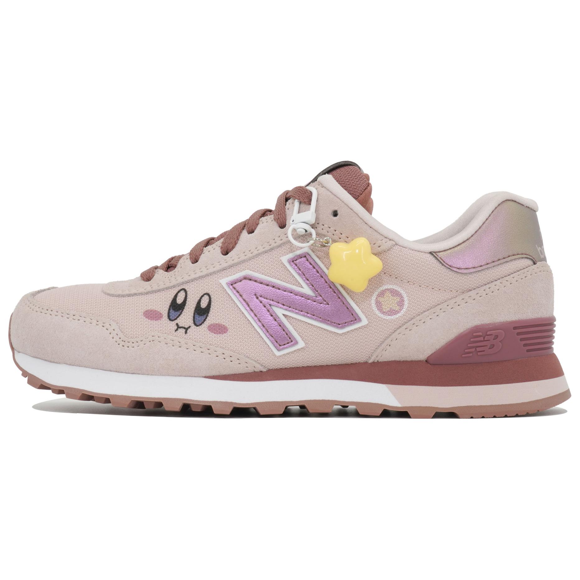 

Кроссовки женские NB 515 с низким верхом, желтые/фиолетовые New Balance