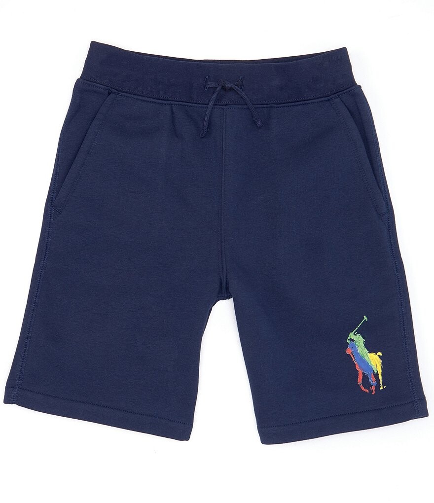 

Флисовые шорты Polo Ralph Lauren Big Boys 8–20 Big Pony, синий