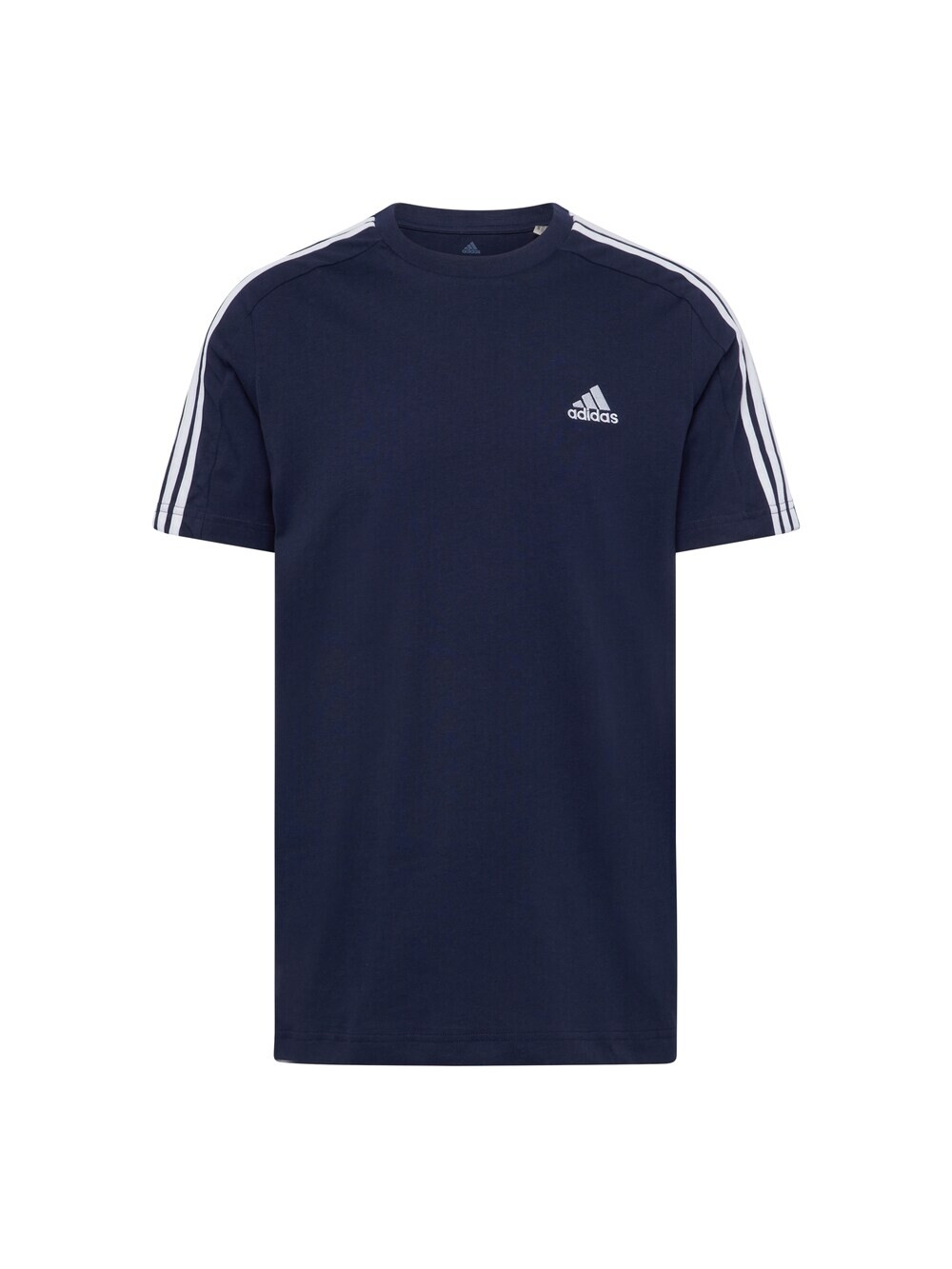 

Футболка для выступлений Adidas Essentials 3-Stripes, темно-синий