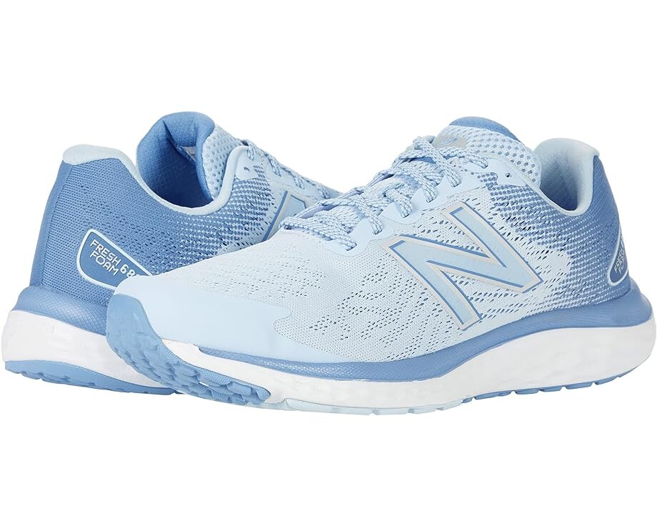 

Кроссовки New Balance Fresh Foam 680v7, цвет UV Glo/Star Glo