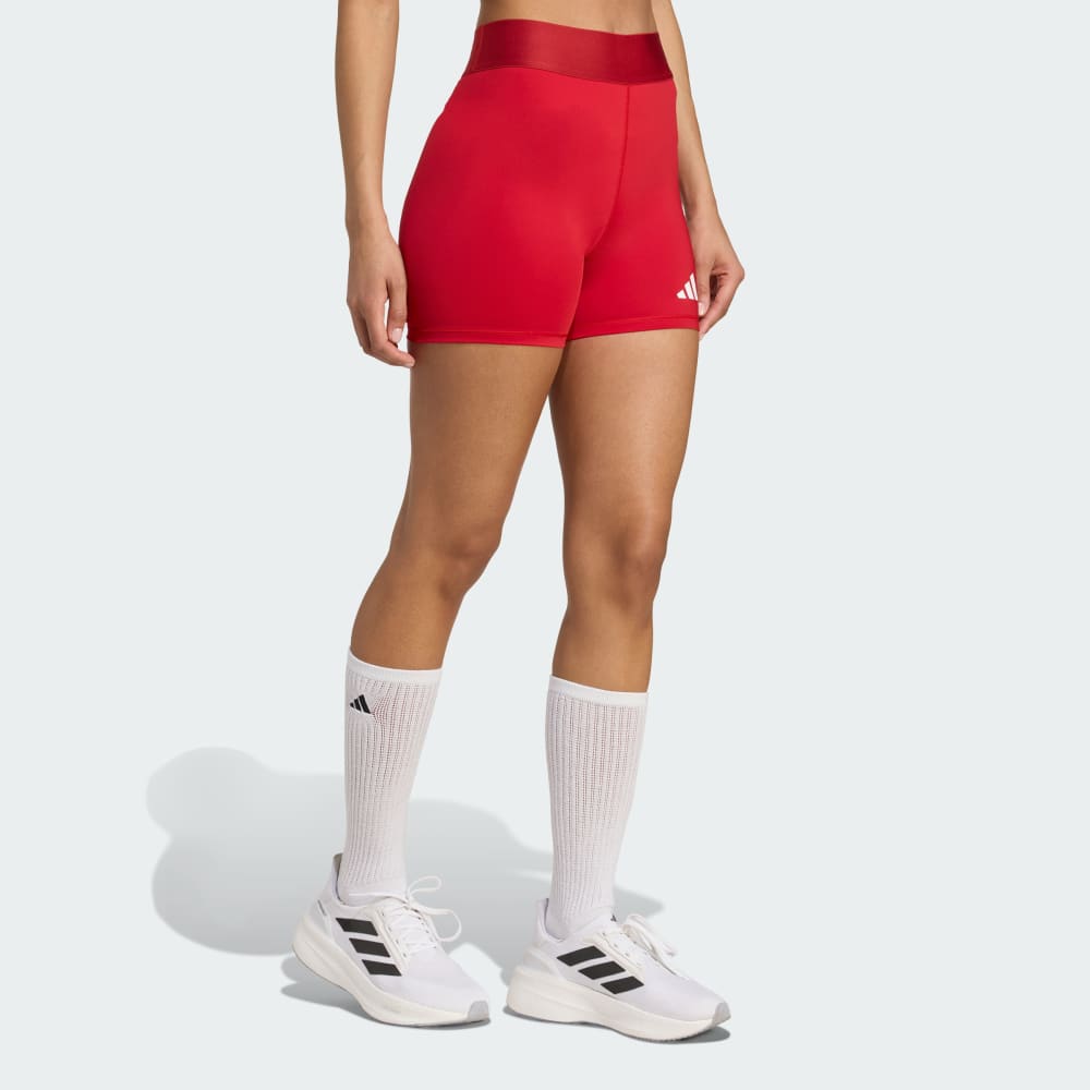 Спортивные шорты-леггинсы Adidas TECHFIT Volleyball Shorts, цвет Team Power Red 2 — фото 3