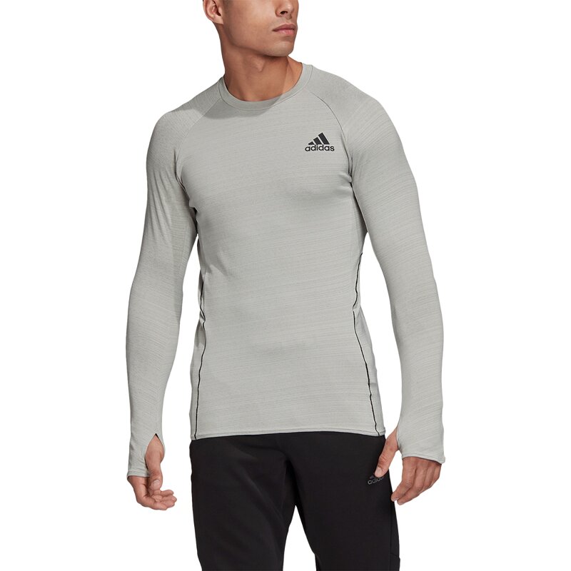 Adi runner ls Adidas, цвет metgry — фото 3