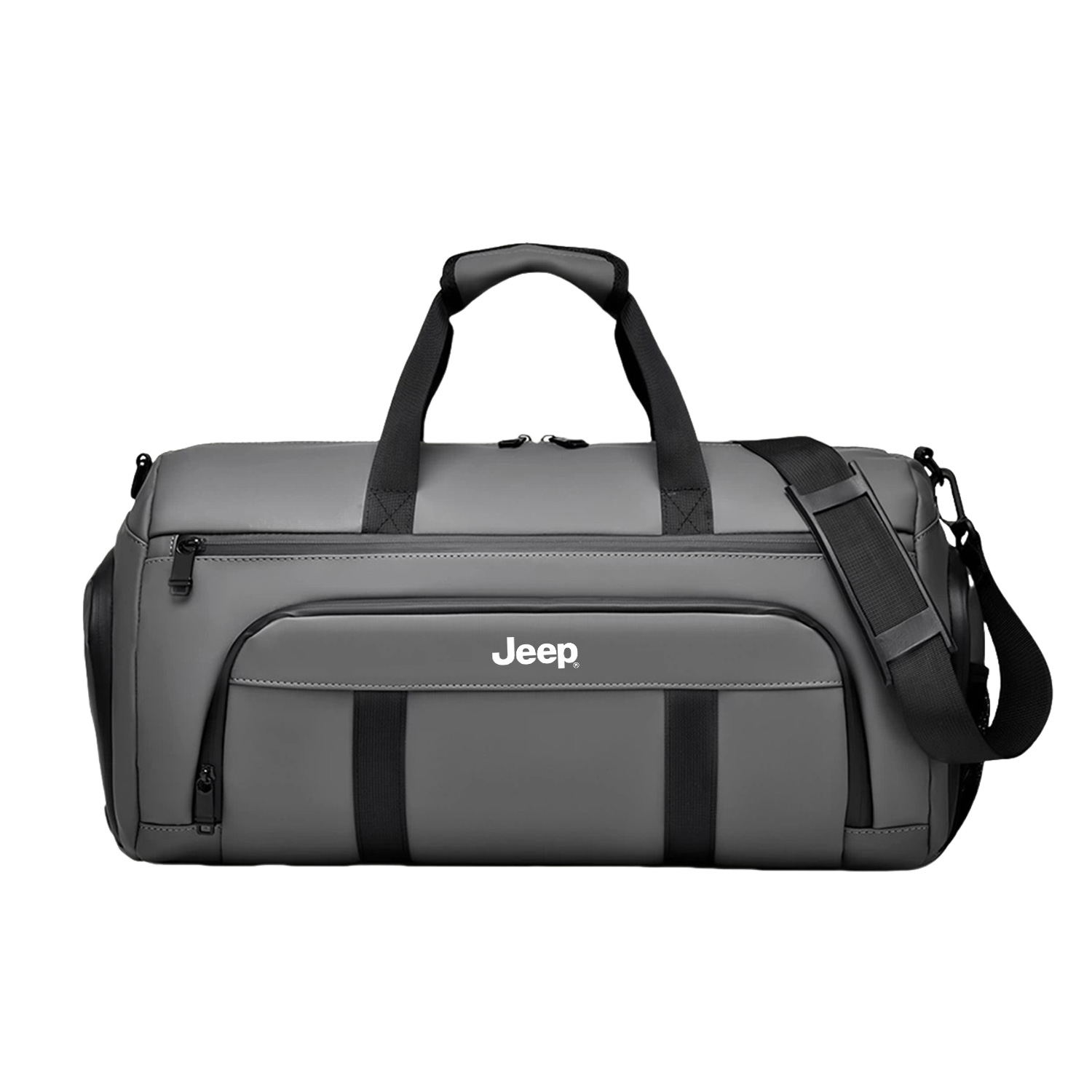 

Jeep Сумка PU дорожная Unisex Black/Green/Gray