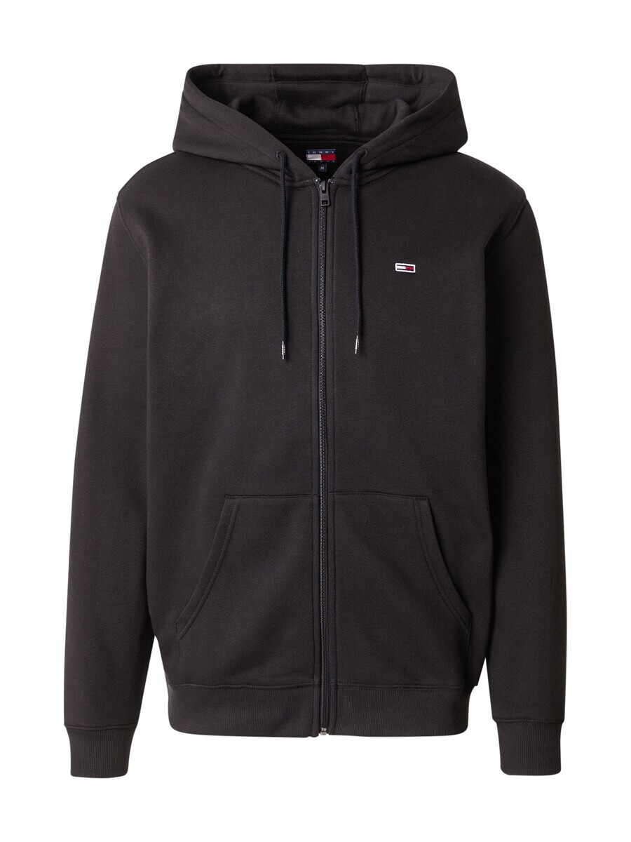 

Толстовка с капюшоном на молнии Tommy Jeans Zip-Up Hoodie, черный