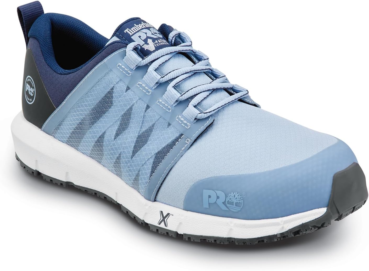 

Timberland PRO Radius, мужские, композитный носок, EH, MaxTrax противоскользящая, спортивная, рабочая обувь, Blue Fog