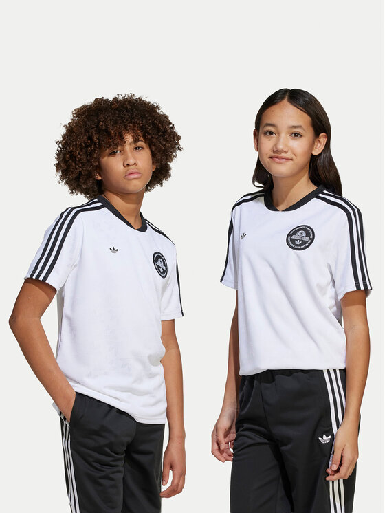 

Футболка loose fit Football JV7682 Adidas, белый