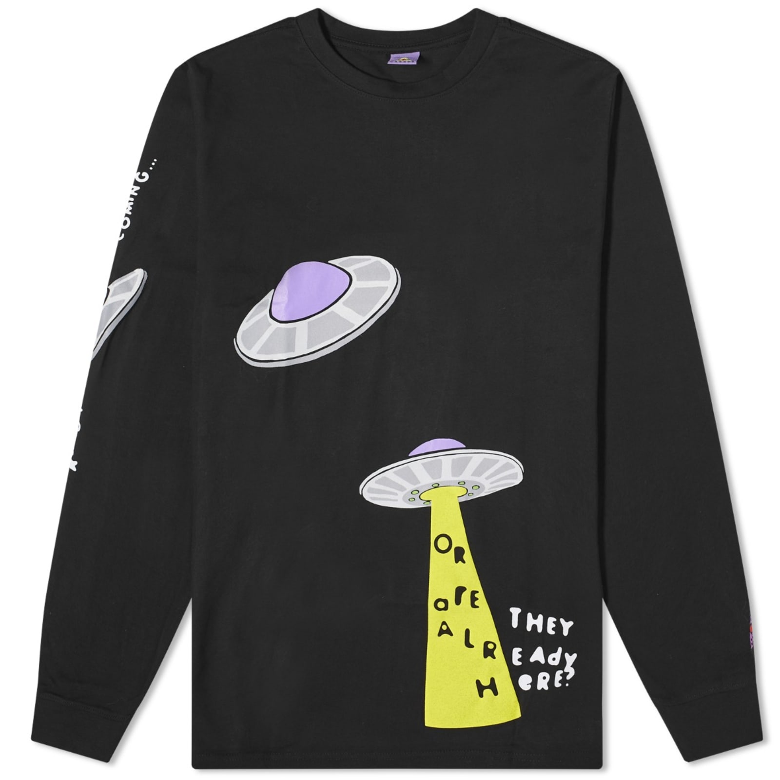 

Футболка Creepz Long Sleeve Invasion, черный