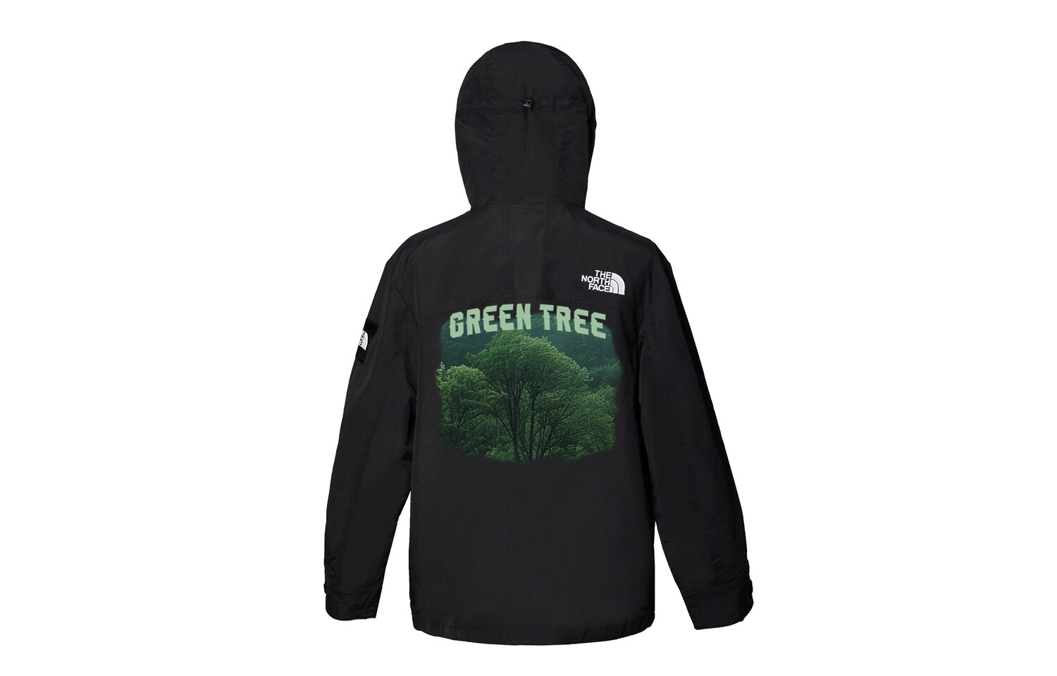 

Ветровка куртка унисекс черный The North Face