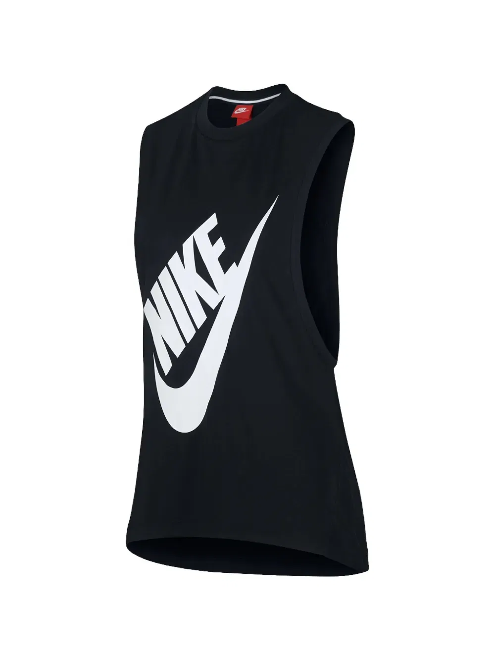 Винтажная спортивная майка для спортзала Nike, черный