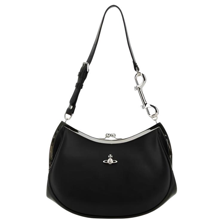 

Vivienne Westwood Кожаная сумка через плечо, наплечная сумка Regular Women's Black