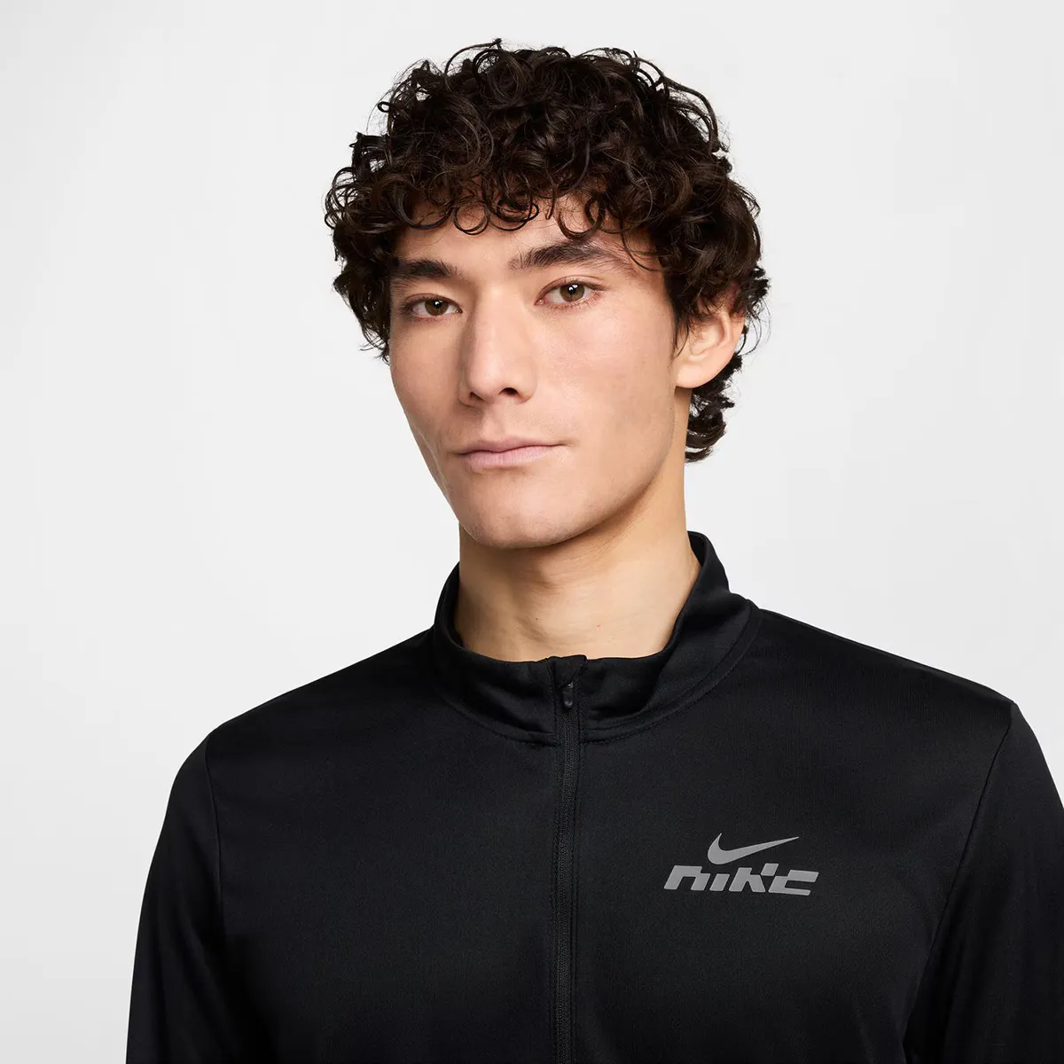 Мужская футболка Nike Pacer Flash FZ, чёрный — фото 4