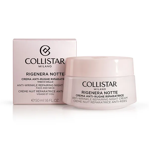 Крем для лица Collistar — Ночной восстанавливающий против морщин Rigenera Notte Crema Anti-Rughe Riparatrice, 50 мл — фото 2