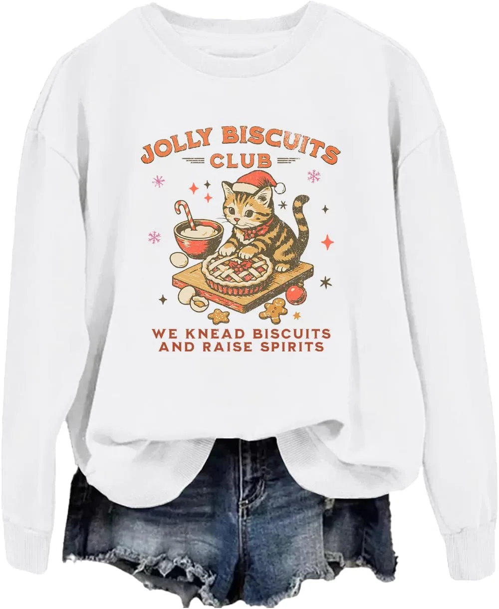 

Толстовка Jolly Biscuits Club Kitty Christmas Cat