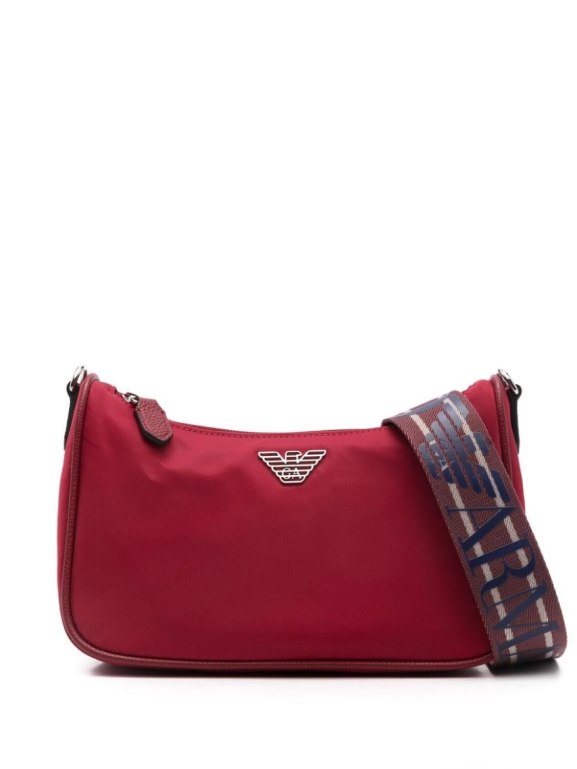 

Сумка через плечо с логотипом Emporio Armani, красный