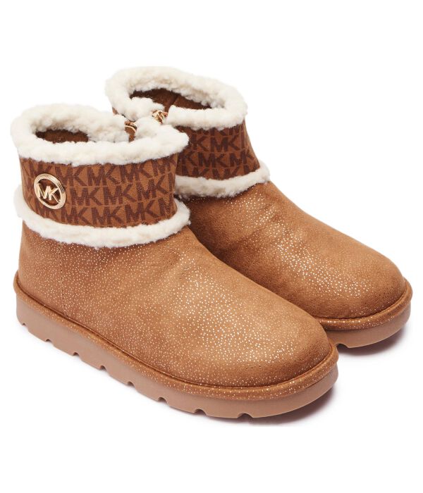 Ботинки зимние Michael Kors Kids Luxy Laurinda 2, коричневый — фото 3