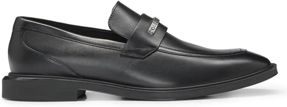 Мужские лоферы HUGO Gryff Pllt, Black 1 — фото 4