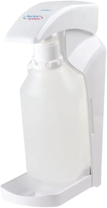 Набор Schülke Sensiva Wash Lotion Hyclick: 20 бутылок по 500 мл и 1 диспенсер ‎Schülke — фото 3