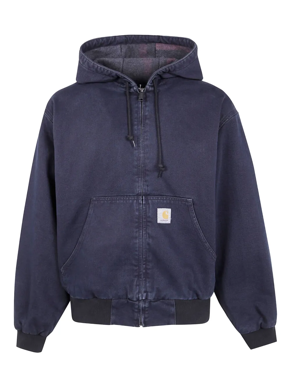 

Рубашка-куртка на молнии с капюшоном CARHARTT WIP, синий
