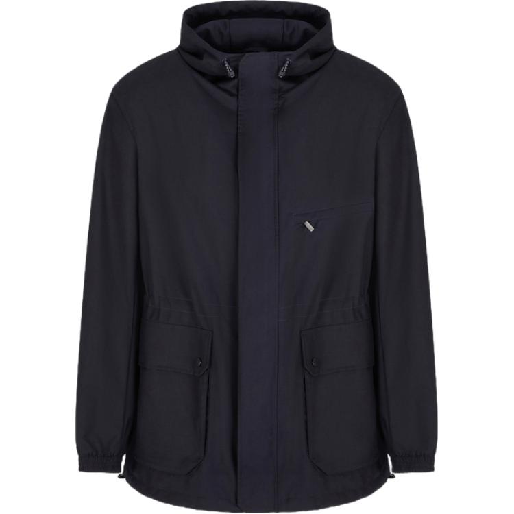 

ARMANI EXCHANGE Куртка AE SS25 мужская тёмно-морская синяя, Dark Marine Blue