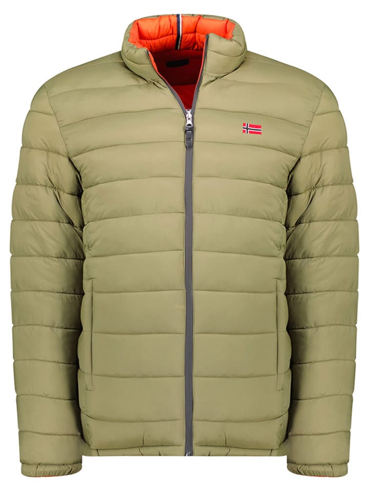 

Geographical Norway Двусторонняя куртка "Калифорния" зеленого цвета