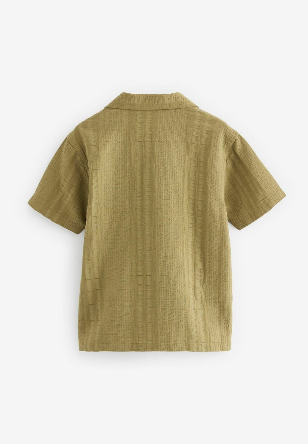 

Рубашка Short Sleeves Textured Regular Fit Next, зеленая