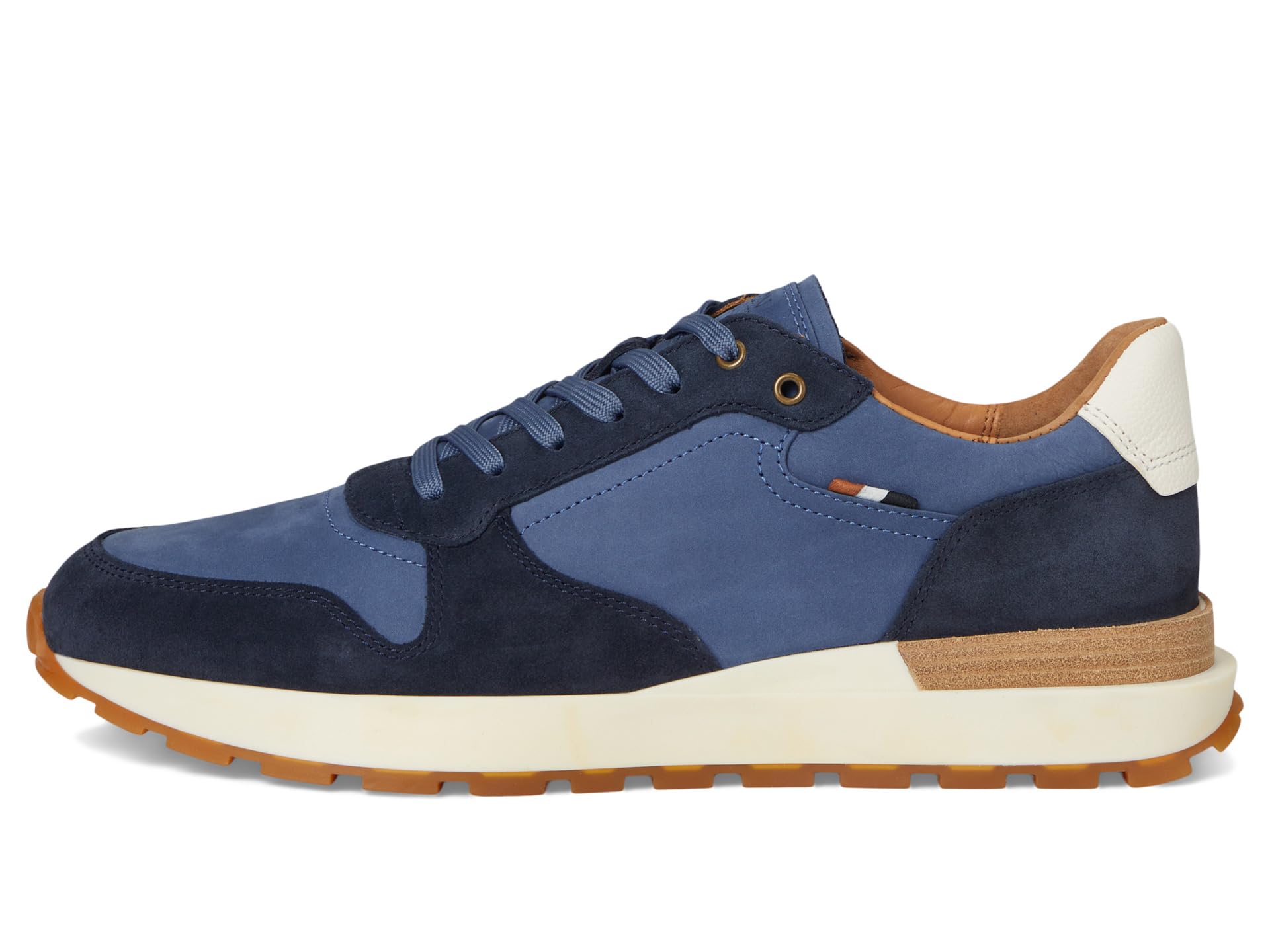 Кроссовки Allen Edmonds Lionel Lace-up Shoes, цвет Navy Sea Leather & Suede — фото 4