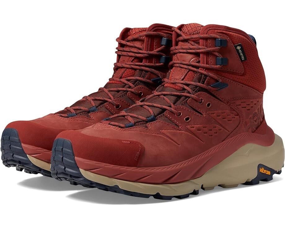 

Походная обувь Hoka Kaha 2 GORE-TEX, цвет Rust/Oxford Tan