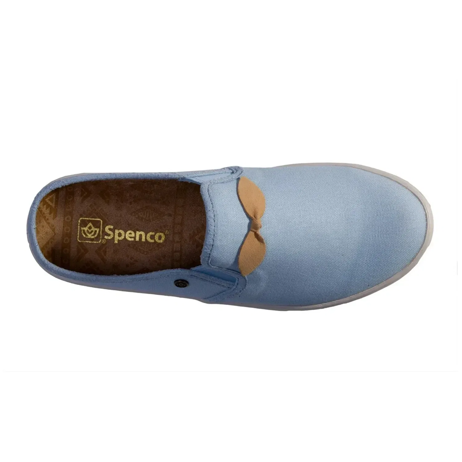 Мужские шлепанцы Spenco Andrey SP1058CBL Mule Blue Round Toe Slip On Slide HAWK2324 — фото 2