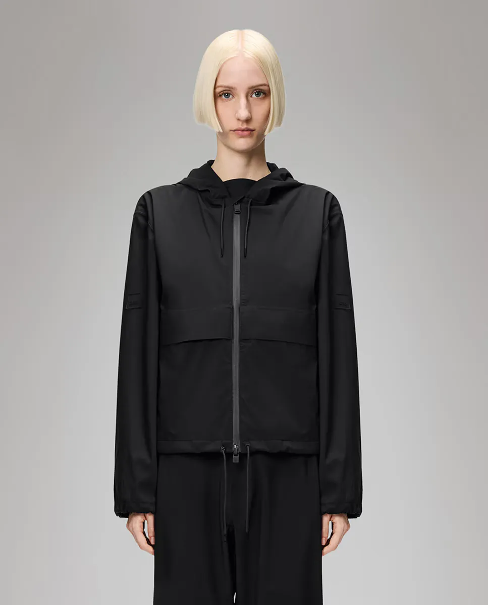 

Женская куртка Hardshell Short String W Jacket Rains, черный