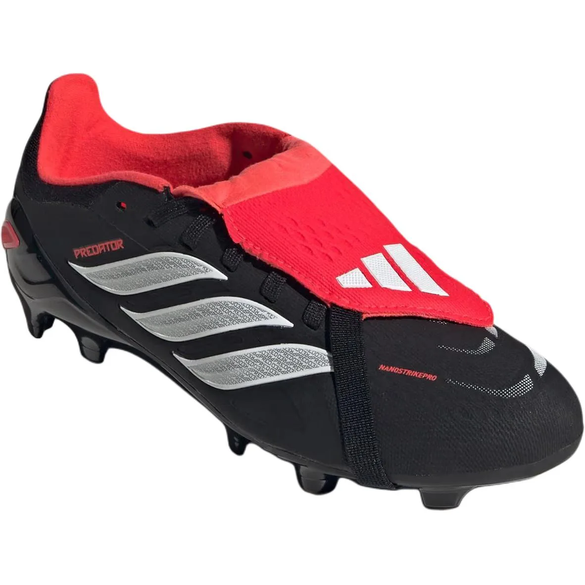 Adidas Кроссовки для футбола PREDATOR ELITE Low top черно-белые детские — фото 4