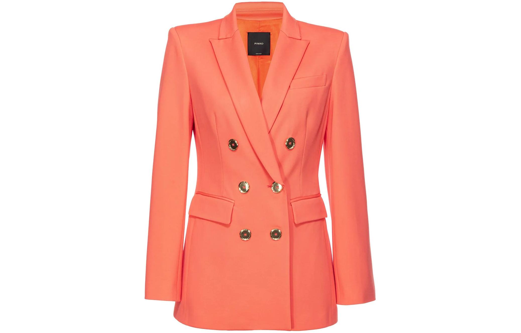 

PINKO Двубортный блейзер, Orange