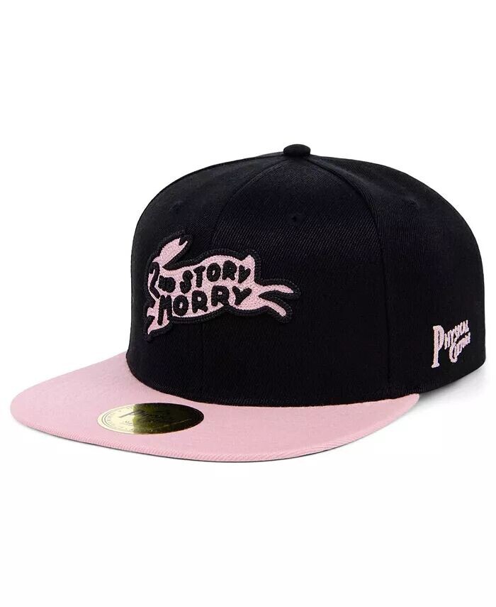 

Мужская черная регулируемая шляпа Second Story Morrys Black Fives Snapback Physical Culture