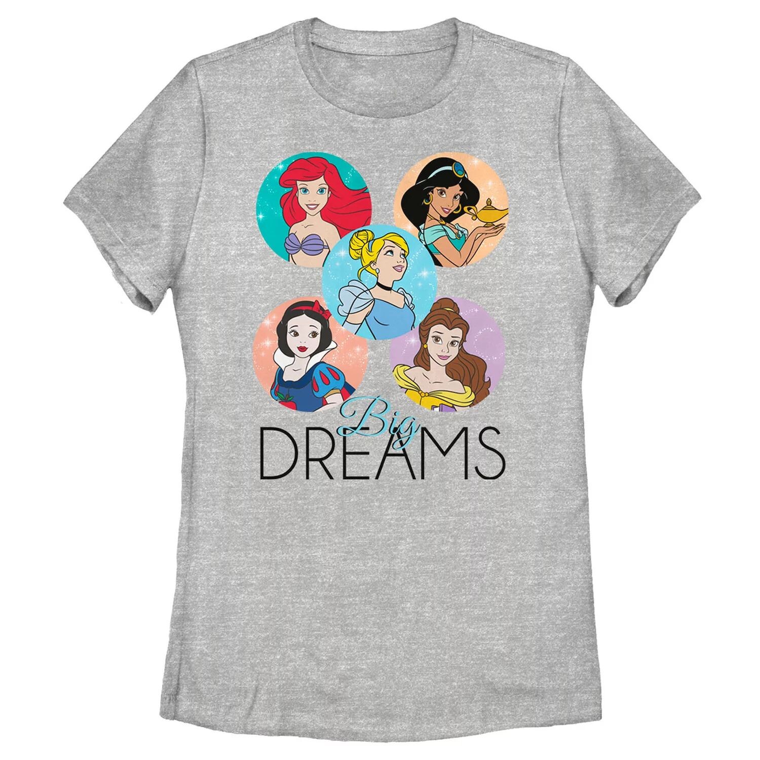 

Футболка с рисунком «Big Dreams» Disney Princess Juniors Licensed Character