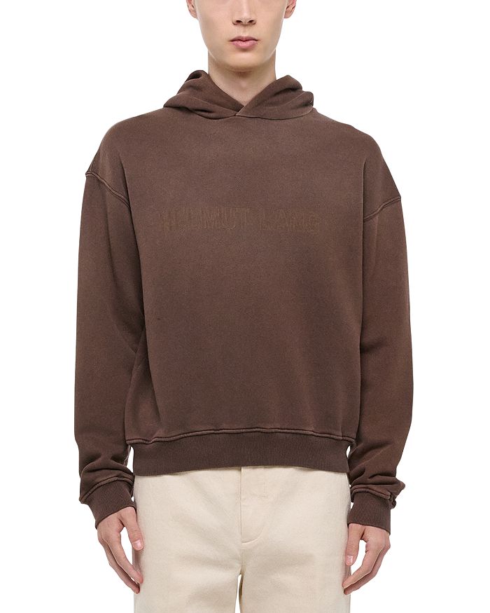 

Лазерная худи Studio Helmut Lang, коричневый