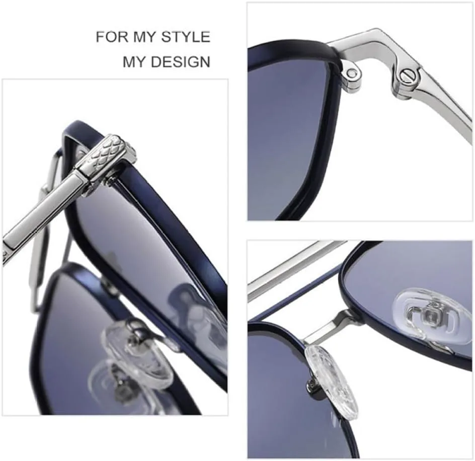 

Классические ретро поляризованные солнцезащитные очки MUTYNE для вождения, для женщин и мужчин, квадратные, модные солнцезащитные очки, металлические, UV400, C03