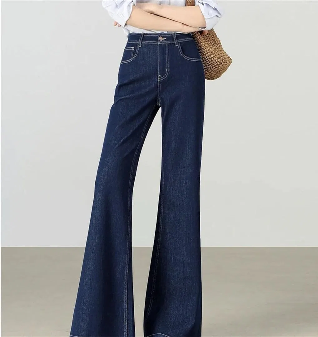 Джинсы клеш высокие, Indigo Jeans — фото 4