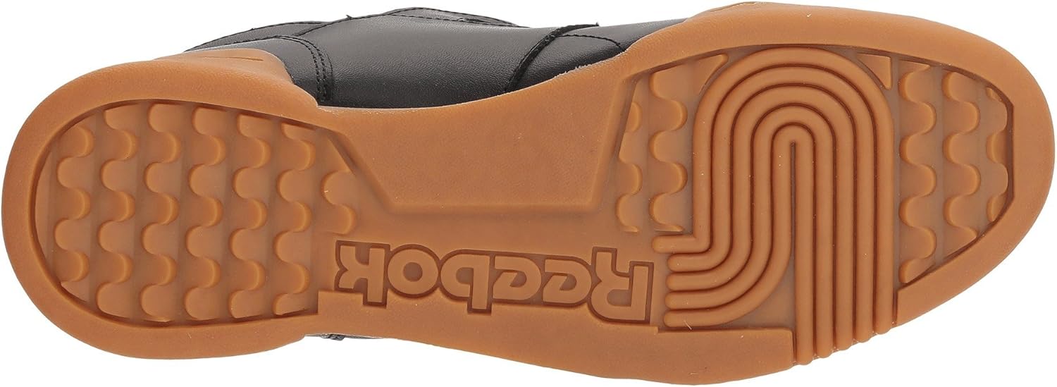 Кроссовки для тренировки Reebok Men's Workout Plus, черный/красный/угольный — фото 4