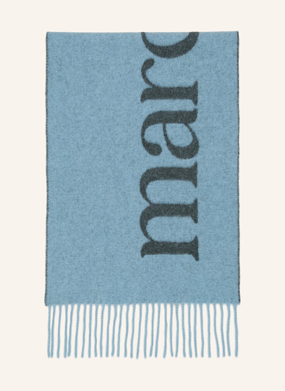

Шарф с логотипом Marc O'Polo Denim, синий
