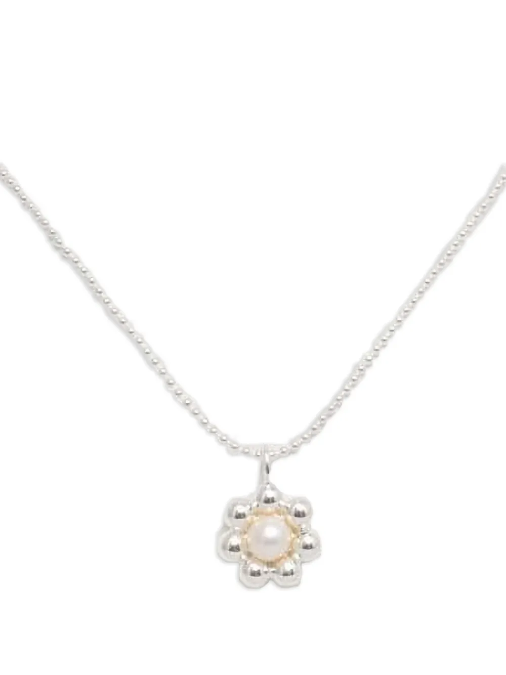 

Колье с цветочным декором TOUS, серебряный