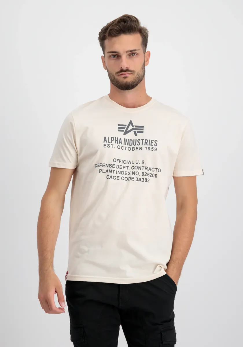 

Футболка Alpha Industries " Alpha Industries Мужчины - Футболки Alpha Fundamental T", цвет Jet Stream White