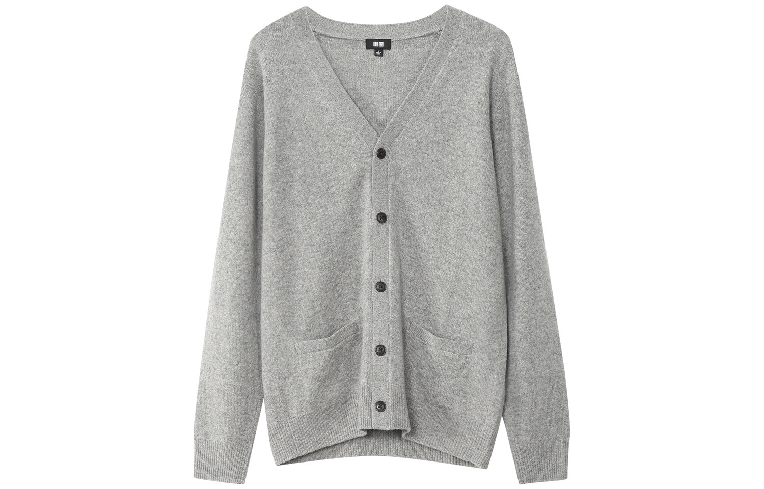 

Трикотаж унисекс дымчато-серый Uniqlo, серый