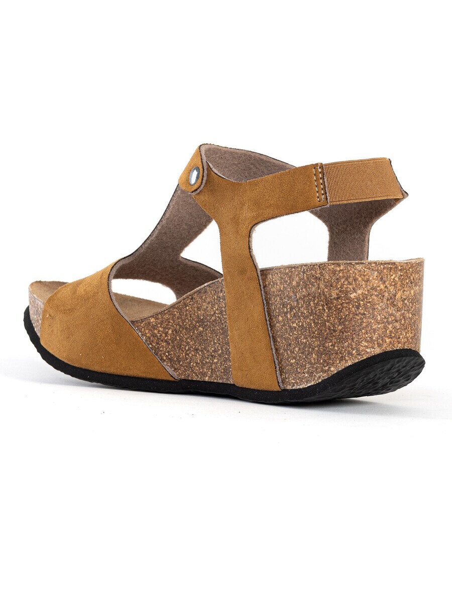 Босоножки на высоком каблуке Bayton Sandals Madrida, коричневый — фото 4