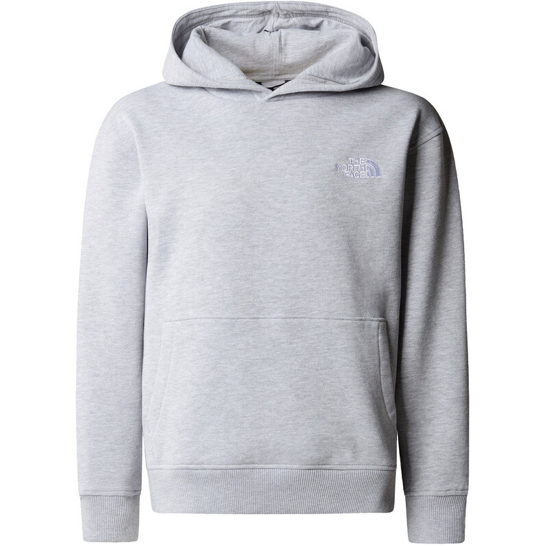 

Детская толстовка оверсайз The North Face, серый